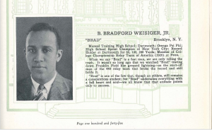 Bradford Weisiger. Courtesy of University of Pennsylvania Alumni Records