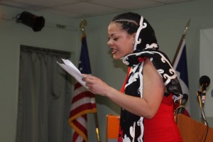 Lectura poética- Mujeres de Rojo en el Comisionado Dominicano de Cultura en los Estados Unidos.