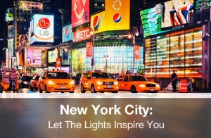 New York City under the Lights