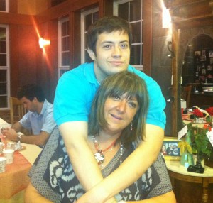 Alejandra and her son Max