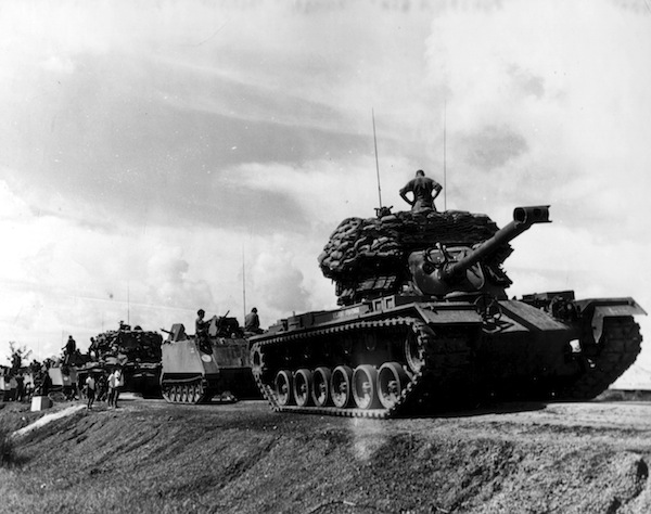 U.S. convoy in Vietnam.
