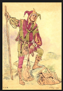 20th Century Depiction of a Jester