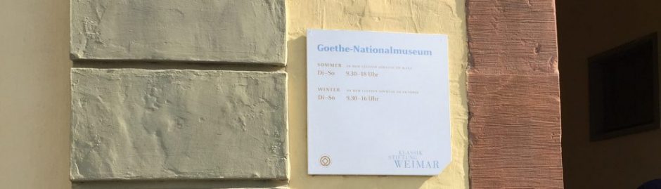 Johann Wolfgang von Goethe- A life of Writing