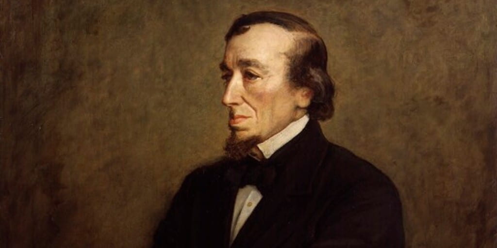 PPainting of Disraeli