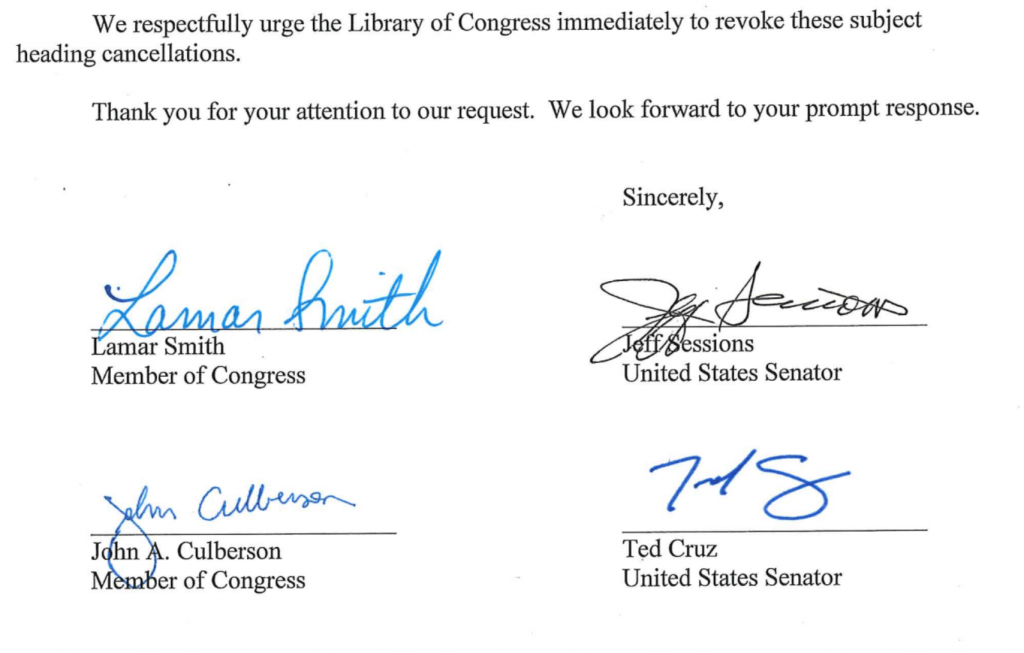 Republicans Write Letter to Library of Congress Condemning the Library’s Choice to Revise the Term “Illegal Aliens”