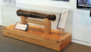 The Amherst Cannon on display at the North Carolina Museum of History, 2012
