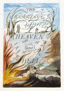 The title page of The Marriage of Heaven and Hell