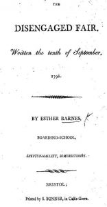 E. Barnes title page