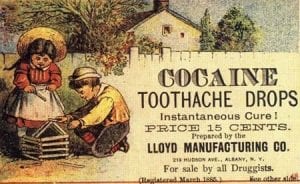 Patent medicine aimed at children, 1885
